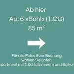 Entspannter Nordsee-urlaub In Naturnahen Im Haus Tide Apartmán