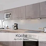 Apartmán Entspannter Nordsee-urlaub In Naturnahen Im Haus Tide Böhl