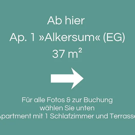 Apartment Entspannter Nordsee-urlaub In Naturnahen Im Haus Tide Böhl