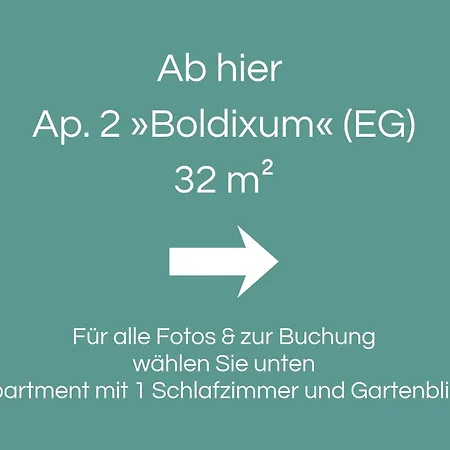 דירה Entspannter Nordsee-urlaub In Naturnahen Im Haus Tide