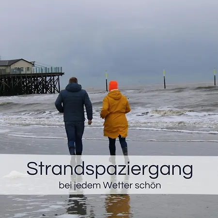 Διαμέρισμα Entspannter Nordsee-urlaub In Naturnahen Im Haus Tide
