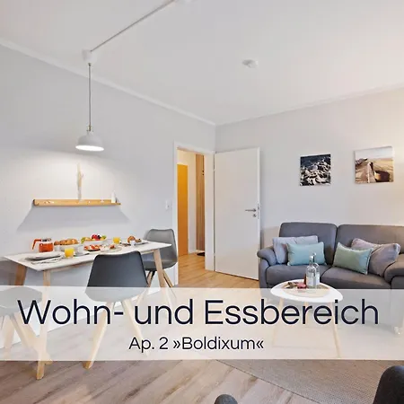 아파트 Entspannter Nordsee-urlaub In Naturnahen Im Haus Tide *