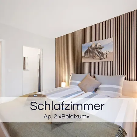 아파트 Entspannter Nordsee-urlaub In Naturnahen Im Haus Tide *