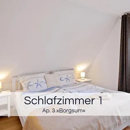 아파트 Entspannter Nordsee-urlaub In Naturnahen Im Haus Tide Böhl