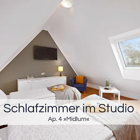 Entspannter Nordsee-urlaub In Naturnahen Im Haus Tide 아파트 *