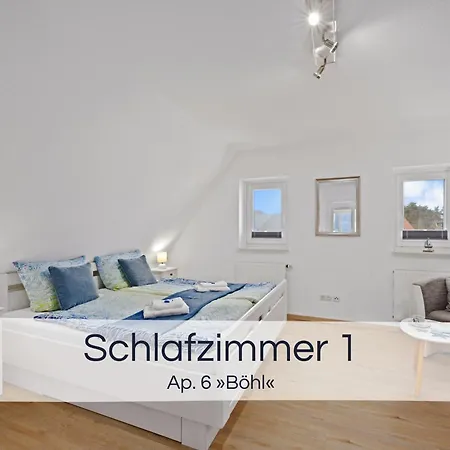 아파트 Entspannter Nordsee-urlaub In Naturnahen Im Haus Tide